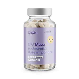 OlaOla BIO Maca podporující duševní pohodu 90 kapslí