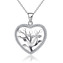 NB-2038 Střibrný náhrdelník - srdce