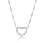 NB-2389 Střibrný náhrdelník srdce