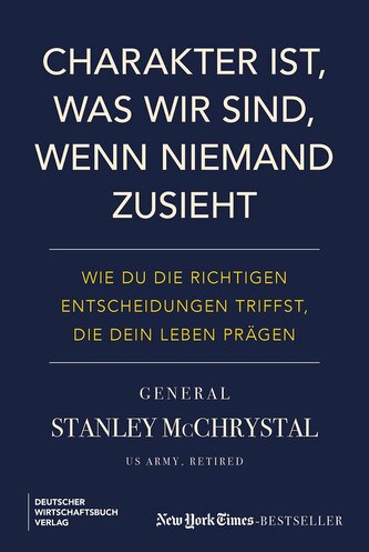 Charakter ist, was wir sind, wenn niemand zusieht