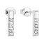 EG2829 Stříbrné náušnice se zirkony