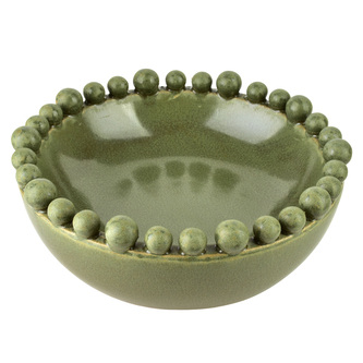 YARINE BALL Naczynie dekoracyjne okrągłe 20x20x8cm kulki