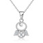NB-2043 Stříbrný náhrdelník andělíček - andílci