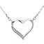 NB-2030 Střibrný náhrdelník srdce