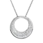 EG4288 Stříbrný náhrdelník s krystaly Preciosa