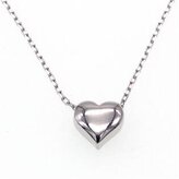 NB-2187 Střibrný náhrdelník srdíčko vypouklé - srdce