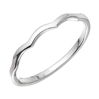 EG5119-52 Stříbrný prsten vlnky