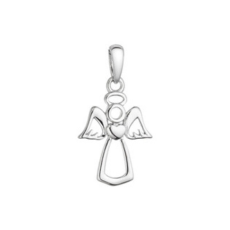 EG1223 Stříbrný přívěsek anděl - andílci