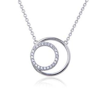 NB-2176 Střibrný náhrdelník kolečko