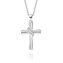 NB-2239 Střibrný náhrdelník s křížkem