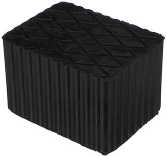 Gumová podložka pro zvedák automobilů JACK PAD 15, 160x120x100 mm SIXTOL