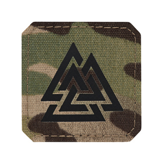 Nášivka M-Tac Valknut Laser Cut - multicam-černá