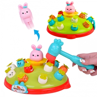 WOOPIE 54672 Gra Zręcznościowa Wbij Marchewkę