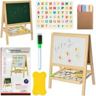 Tablica dwustronna drewniana