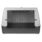 Transportní box JOURNEY, M-L: 100 x 65 x 60 cm, černá/šedá