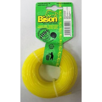 Struna BISON d 2,0/100 m žl. Hobby kruh