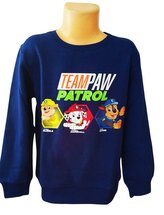 Chlapecká mikina TLAPKOVÁ PATROLA přes hlavu modrá, velikost: 122/128