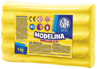 Modelina 1 kg żółta Astra 304111011