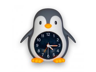 Noční světlo s budíkem POPPY PENGUIN