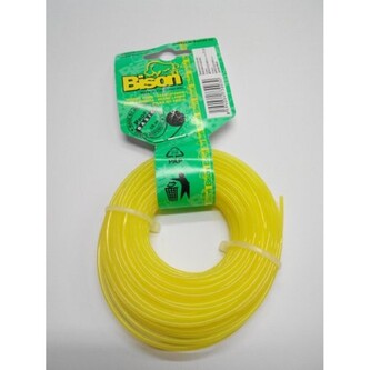 Struna BISON d 3,0/15 m žl. Hobby kruh