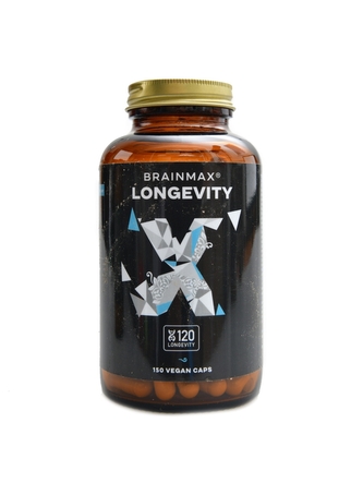 BrainMax - Longevity 150 rostlinných kapslí