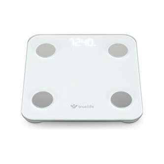 Chytrá váha TrueLife FitScale W1 BT bílá