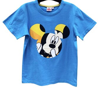 Chlapecké tričko MICKEY krátký rukáv modré, velikost: 110/116