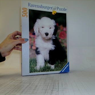 Ravensburger Puzzle 500 kus (Pes černobílí)