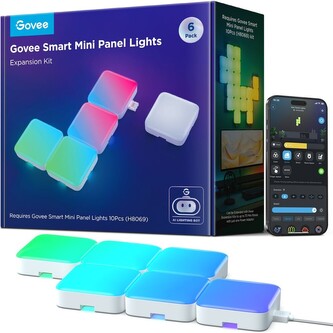 Govee Smart mini RGBIC panely - rozšíření 6ks