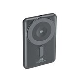 Riva Power VA2607 Magsafe Qi 5000mAh bezdrátová powerbanka 15W + QC/PD 20W + iWatch, černá