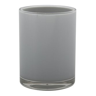 MSV kelímek na kartáčky MANIHI, šedý, plast