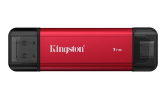 Kingston externí SSD 1TB Dual USB-A/C (čtení/zápis: 1050/950MB/s)