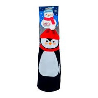 Skarpetki z pomponami Pingwin