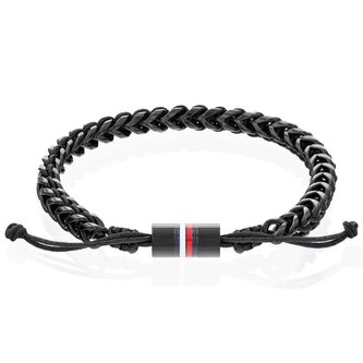 Stylový šňurkový náramek 2790513 Tommy Hilfiger
