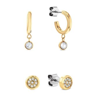 Originální set pozlacených náušnic 2780976 Tommy Hilfiger