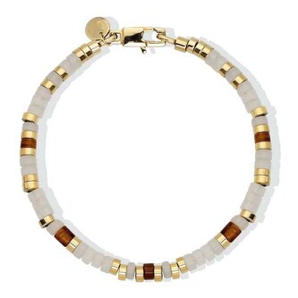 Pánský korálkový náramek MLJ576 Liu Jo