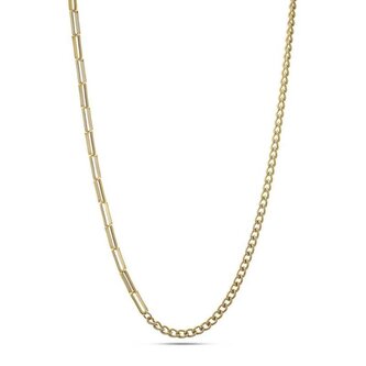 Pozlacený pánský náhrdelník z oceli MLJ442 Liu Jo