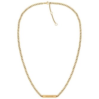 Minimalistický pozlacený náhrdelník Layered 2780848 Tommy Hilfiger