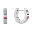 Fashion kruhové náušnice s tricolorou 2790380 Tommy Hilfiger