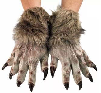 Rukavice čert s drápy