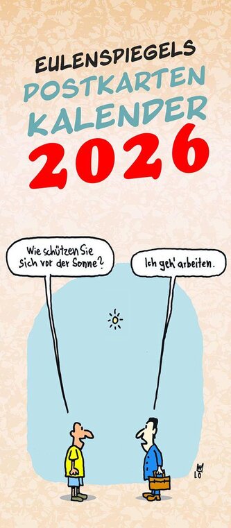 Eulenspiegels Postkartenkalender 2026