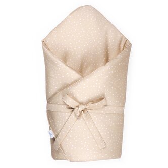 Zavinovačka SOFTELLO - béžová bodka - Perie