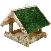 Krmítko pro ptactvo 27 x 26 x 21 cm, tráva