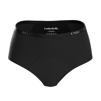 Menstruační kalhotky Underbelly Classi černé (CLASSI-CE-EM-3-MM) S