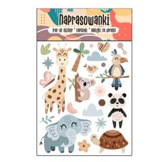 Naprasowanki Termo Naklejki na Ubrania Zwierzątka