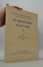 Staročeský slovník 11 / 1980