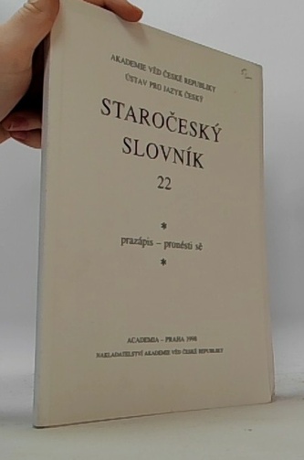 Staročeský slovník 22 / 1998