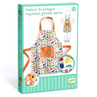 DJECO Dětská zástěra Zelenina