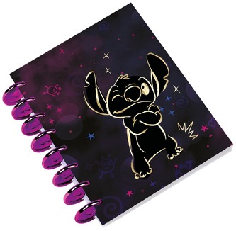 Kołonotes B5 100 k. kratka Big Ring Disney Gold Stitch wzór 3 CoolPack, Patio