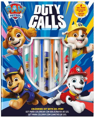 Długopisy żelowe z książeczką z zadaniami Paw Patrol, Kids